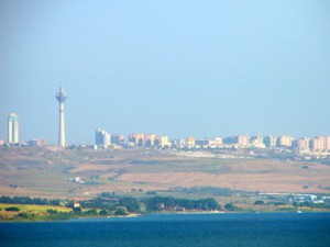 Виндсерфинг в Турции: озеро Бююкчекмедже